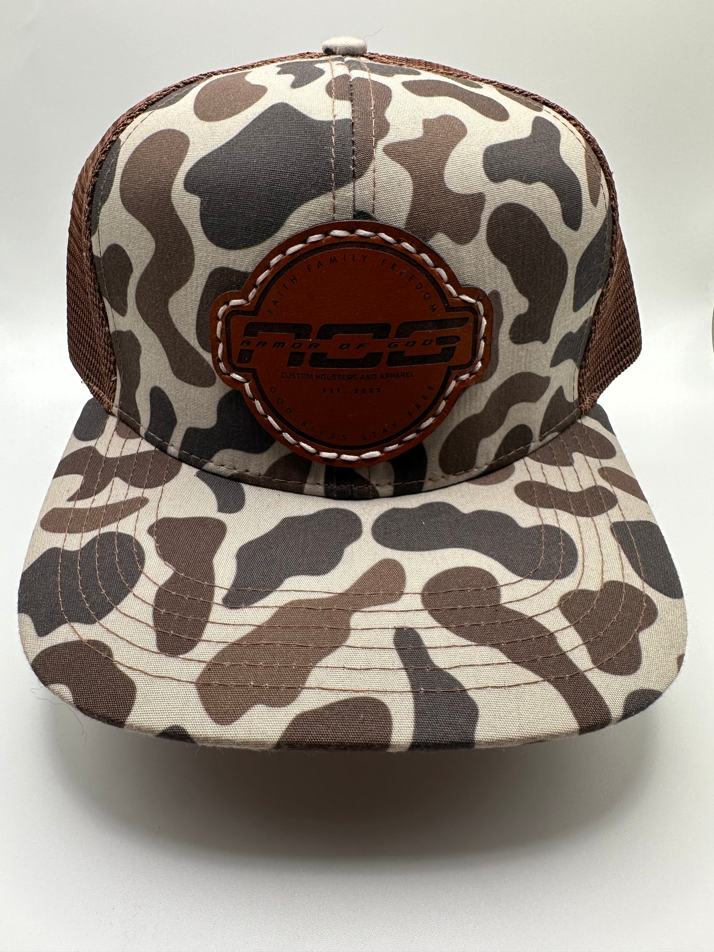 Hat - Cream Camo