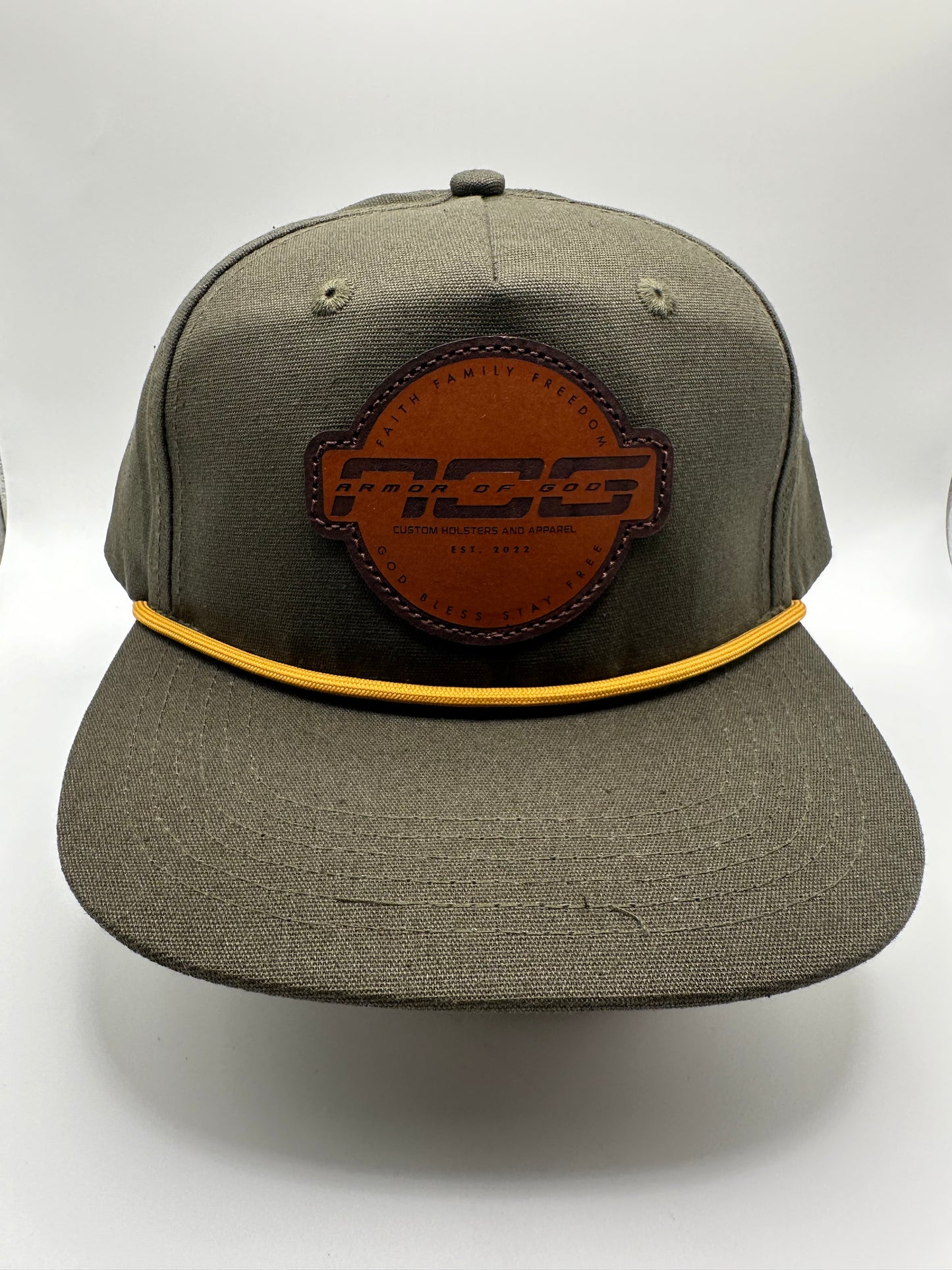 Hat - Forrest Green w/ Rope